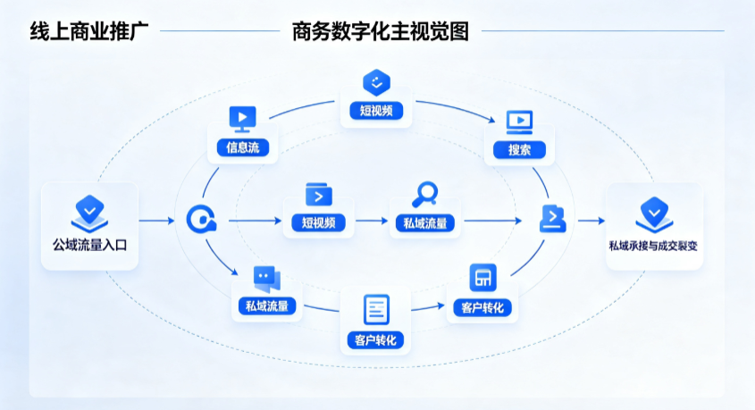 怀仁县线上商业推广怎么做？全域流量闭环搭建与低成本转化实战指南