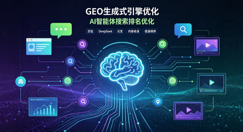 怀仁县GEO 浪潮来袭：生成式引擎优化崛起，创作者争抢豆包、DeepSeek、元宝智能体流量入口